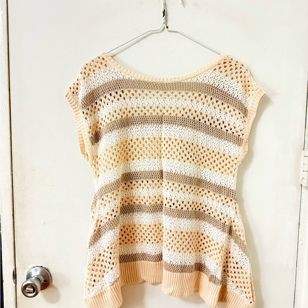 Free People Knit Short Sleeve Top - Picture 2 of 4